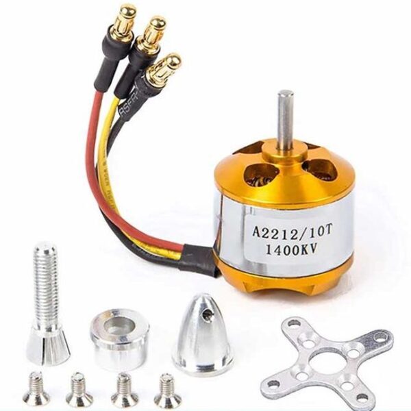 A2212 1400kV Brushless DC Motor with 3.5mm Bullet Plug