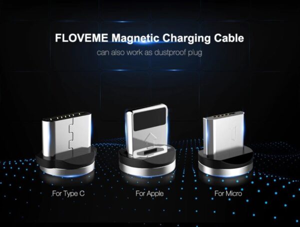 FLOVEME 3in1 High-Quality Magnetic Charging Cable - Image 3