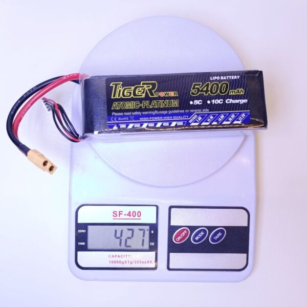 5400mAh Tiger 4S 14.8v 30C Lipo Battery - Image 4