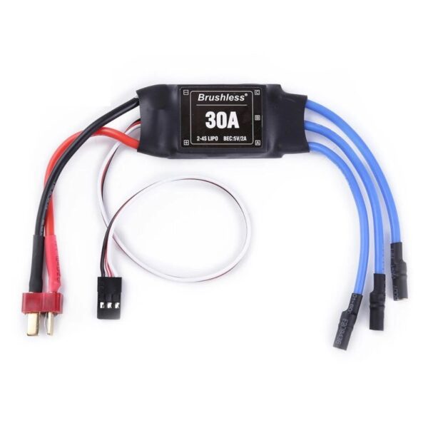 30A 2-4S Brushless Motor ESC for RC Airplane/ Multicopter