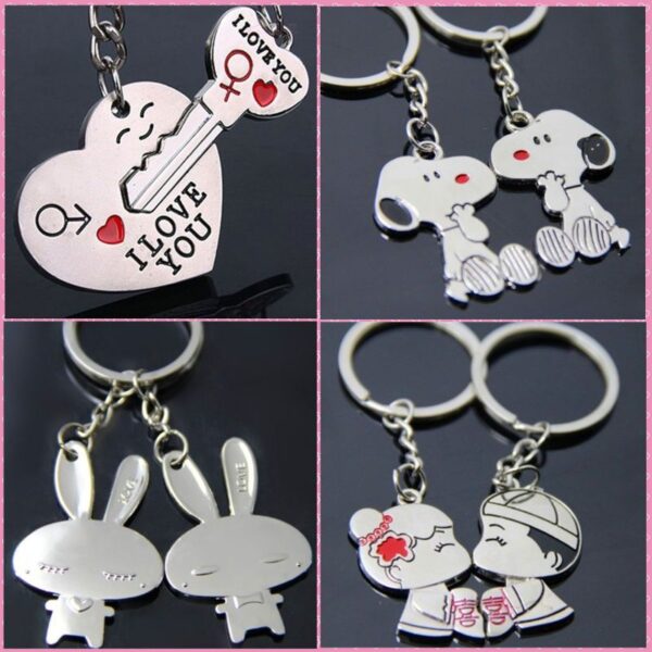 Couple KeyChain gift KeyChain (Promotional Gift)