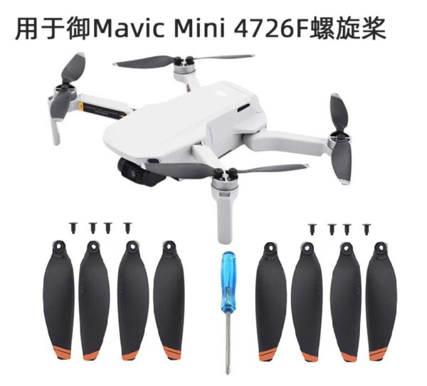 DJI Mavic Mini Replacement Propellers 4726F (8Pcs/4Pairs) - Image 3