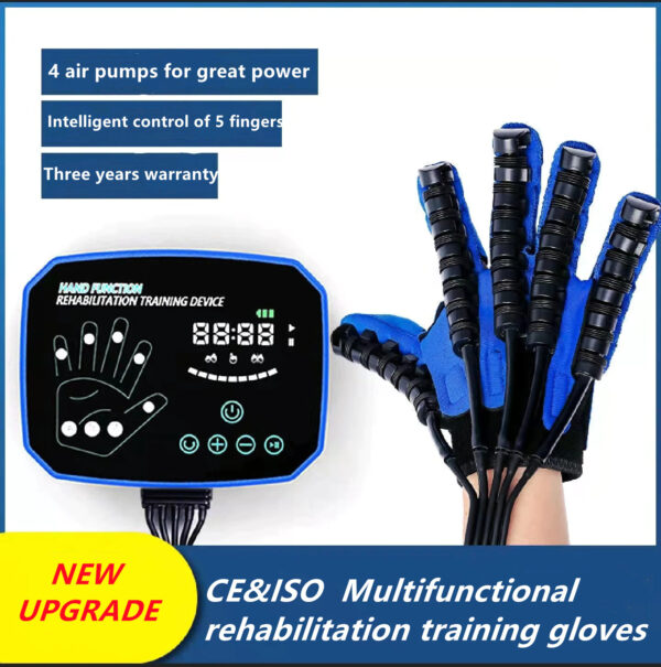 Rehabilitation Robot Glove Hand for Stroke Hemiplegia Hand Function Recovery Finger Trainer