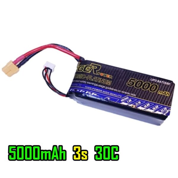 5000mAh Tiger 3S 11.1v 30C Lipo Battery