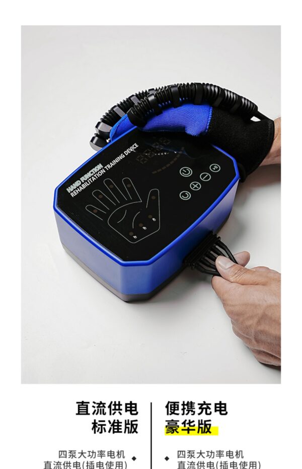 Rehabilitation Robot Glove Hand for Stroke Hemiplegia Hand Function Recovery Finger Trainer - Image 3