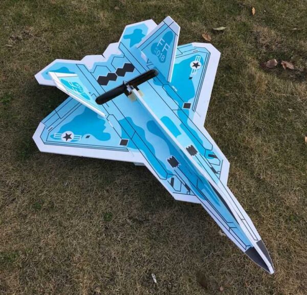 F22 RC Airplane 720mm Fixed Wing KIT - Image 2