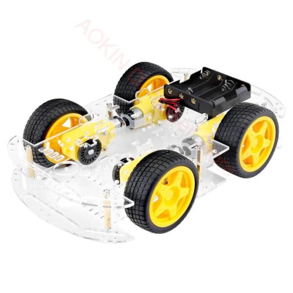 4WD Smart Robot Car Chassis Kit