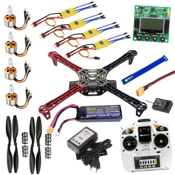 Basic Quadcopter Drone Complete Set 01