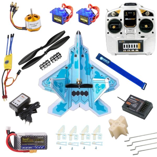 F22 RC Plane Complete Kit Set