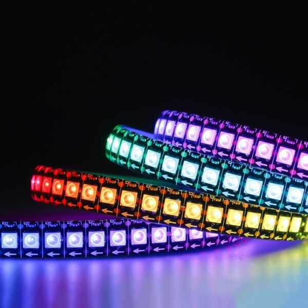 WS2812B 5V Programmable Neopixels RGB LEDs 60-144LED/Meter IP65 Waterproof