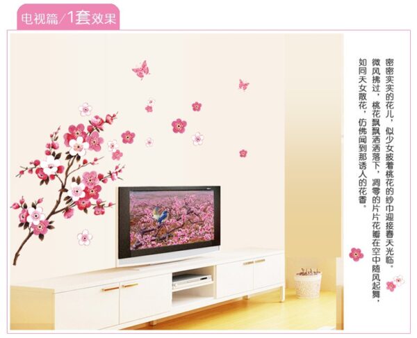 Wall Sticker Blossom Flower - Image 3