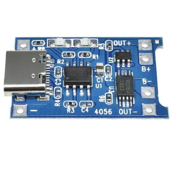 TYPE-B/TYPE-C TP4056 Dual Functions Lithium Battery Charger Module - Image 2