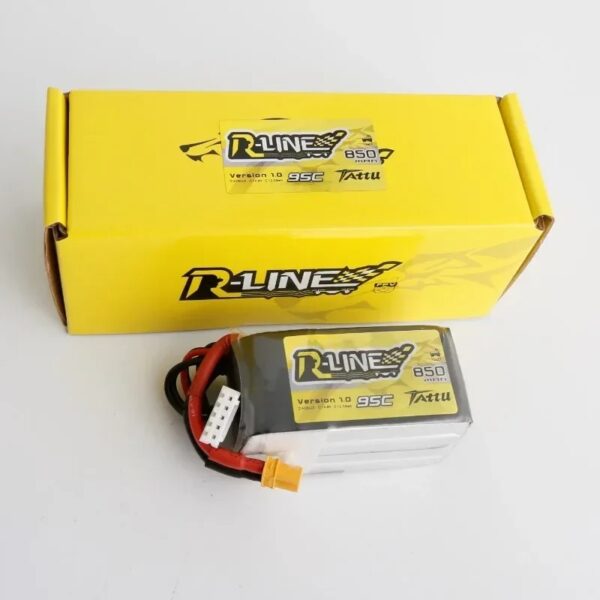 Tattu R-Line 850mAh 4S 95C LiPo Battery for FPV Racing