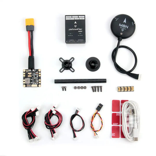 HolyBro Pixhawk 6C Mini + PM02 + M10 GPS for RC Multirotor/Airplane - Image 4