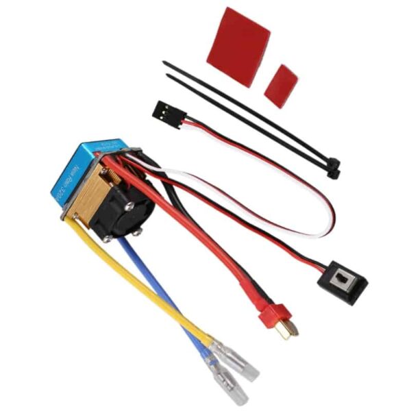 New Rain 320A Brushed ESC with Cooling Fan