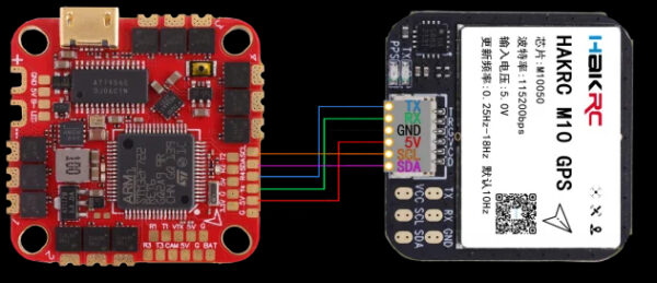 HAKRC M10 GPS Module with Compass for FPV - Image 3