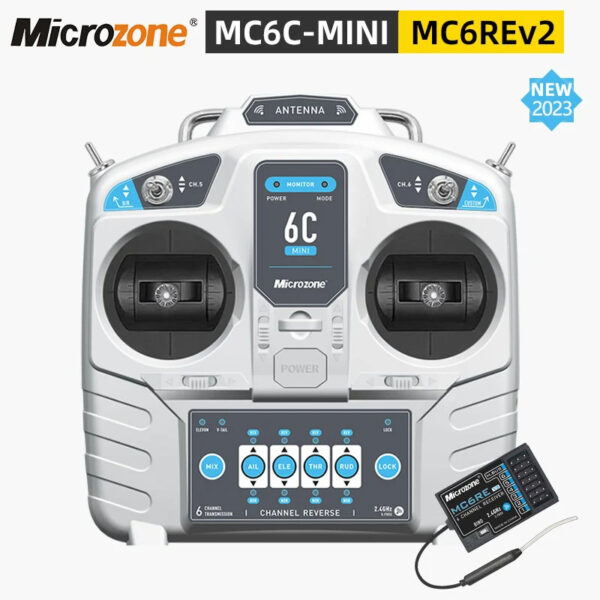 MicroZone MC6C mini 2.4G 6CH Transmitter with Receiver