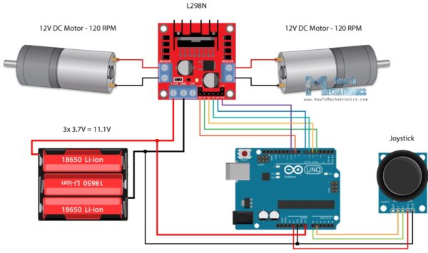 L298N Dual H-Bridge Motor Driver for Arduino - Image 3