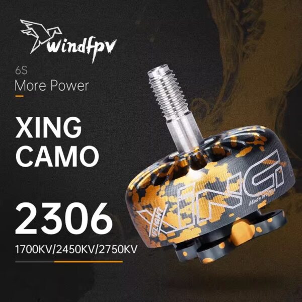 iFlight XING CAMO 2306 1700/ 2450KV BLDC Motor for FPV