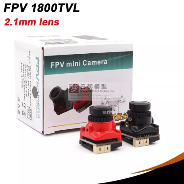 FPV Camera 1800TVL 2.1mm FOV 165°