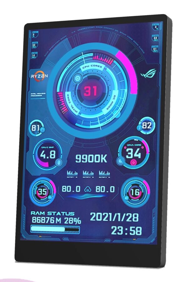 Turing 3.5-inch Computer Status Monitoring Secondary Display Set - Image 2