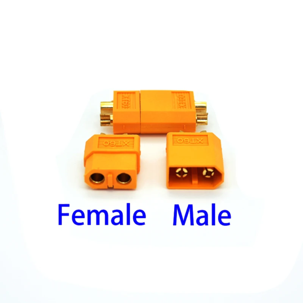 XT60 Male+Female Connector (Pair) - Image 2