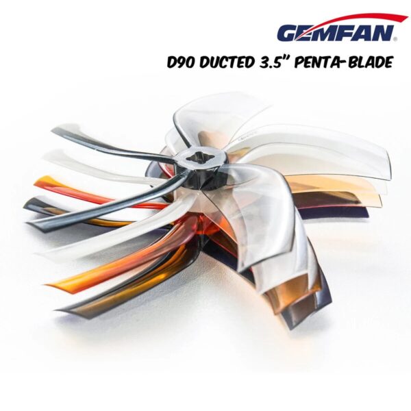 Gemfan D90-5 3.5" Cinewhoop Propeller (4Pcs/Set) - Image 2