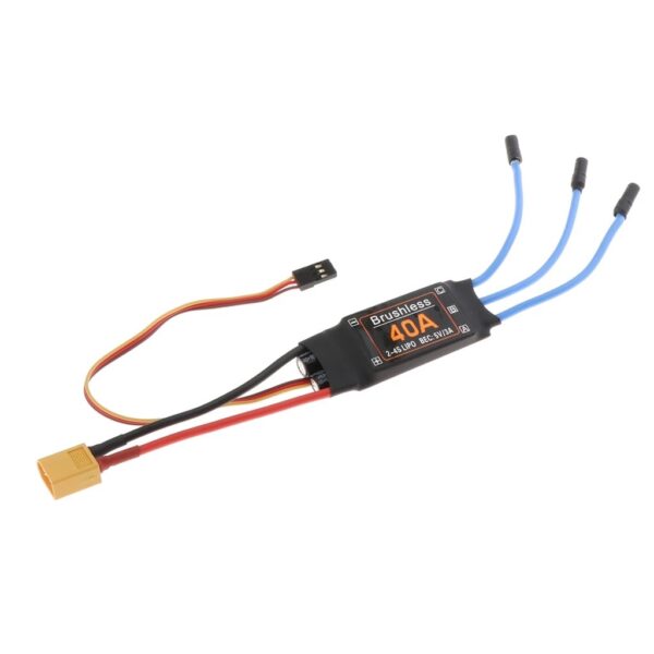 40A 2-4S Brushless Motor ESC With 5V/3A BEC for RC Airplane/ Multicopter - Image 2