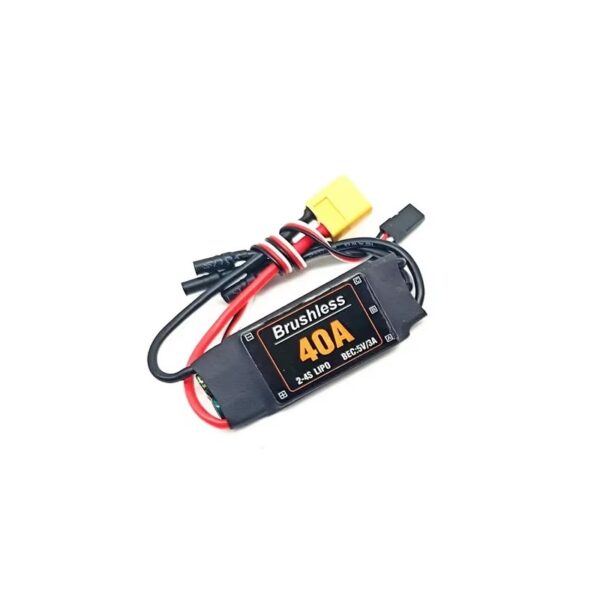 40A 2-4S Brushless Motor ESC With 5V/3A BEC for RC Airplane/ Multicopter - Image 3