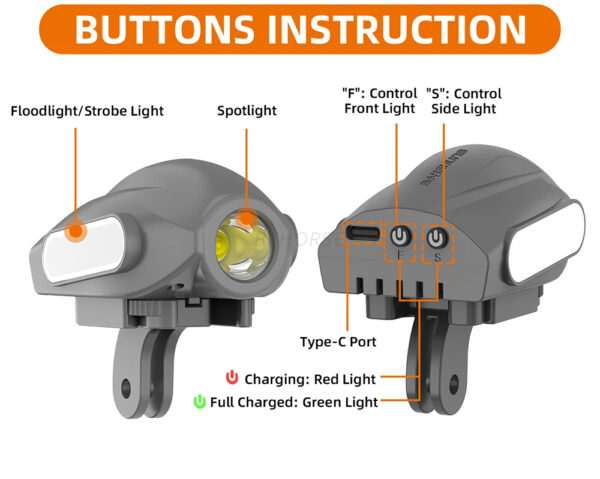 Universal SearchLight for DJI Mavic Series - Image 3