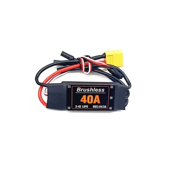 40A 2-4S Brushless Motor ESC With 5V/3A BEC for RC Airplane/ Multicopter - Image 4