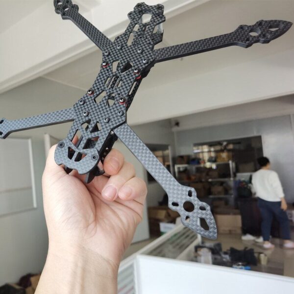 MARK4 5" Full Carbon Fiber Frame with 3D printed Parts for RC Racing - Image 4