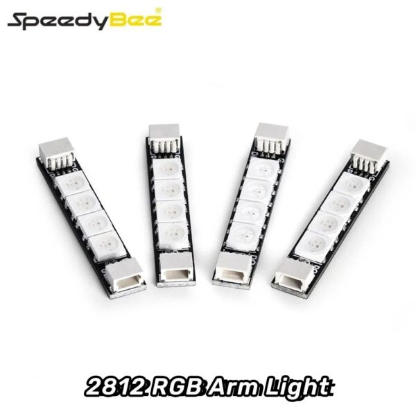 4Pcs/Set SpeedyBee Programmable RGB Arm Light Strips for Racing Drone