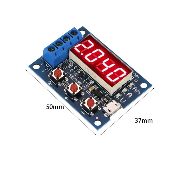 Battery Capacity Tester ZB2L3 with LED Display - Image 2