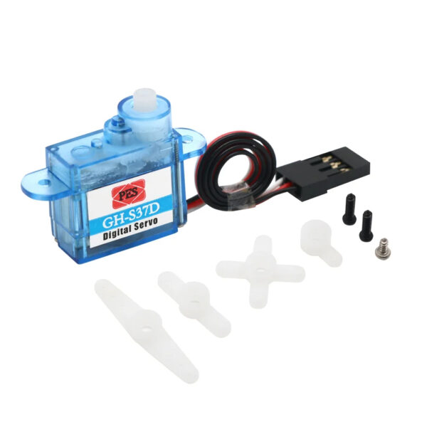 Micro 3.7g Digital Servo GH-S37D for RC Plane Helicopter Boat - Image 2