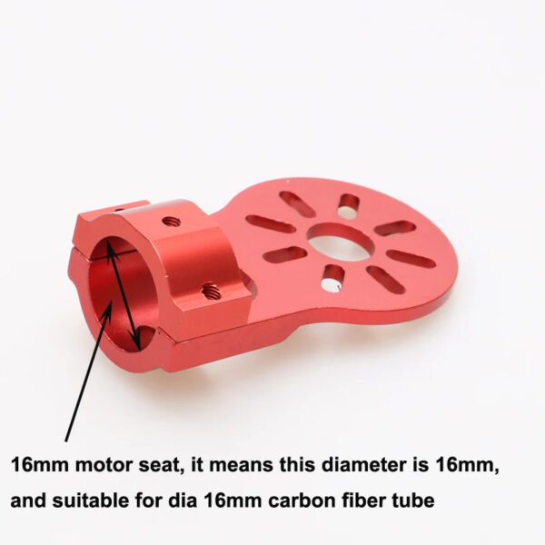 DIY Alloy Motor Mount suitable 2212 2216 3508 BLDC Motor - Image 3