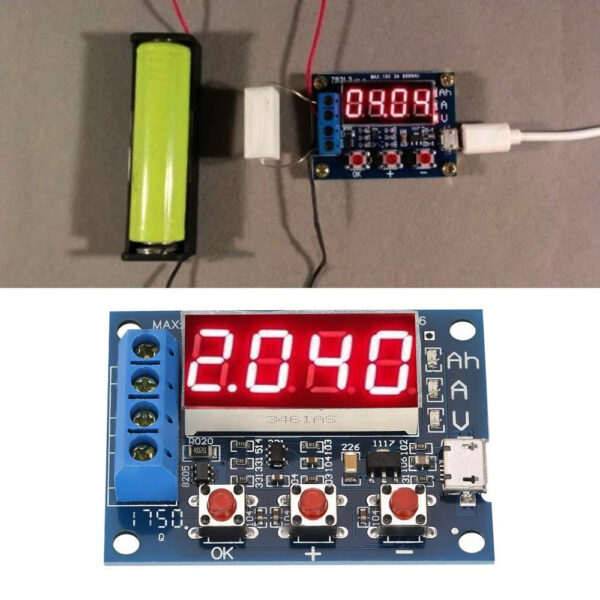 Battery Capacity Tester ZB2L3 with LED Display - Image 4