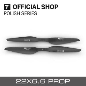 Tmotor P22*6.6 Carbon Fiber Propeller CW CCW (Pair)