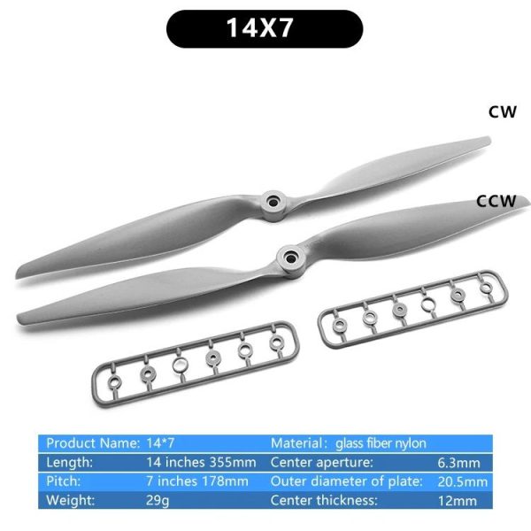 14X7E Sabre APC Propeller CW/CCW for Fixed Wing - Image 2