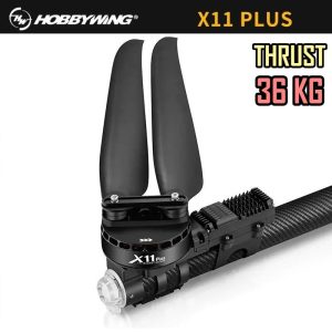 Hobbywing X11+ Motor ESC Combo with 43" Folding Propeller