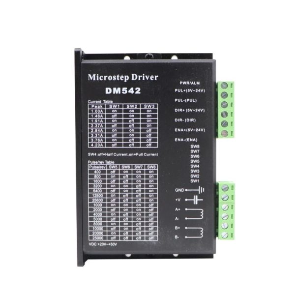 DM542 Microstep Stepper Motor Driver Controller for Nema 17/23