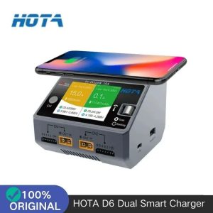 HOTA D6 Pro 15A 1-6S  Dual Channel AC/DC Smart Charger