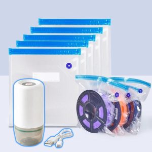 3D Printer Filament Storage Bags Vacuum Sealed with Electric Pump