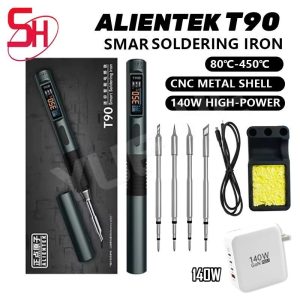 ALIENTEK T90B Smart Soldering Iron with PD 140W Adapter