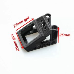 TPU 3D Printed GPS Mount for Mark 4 Frame (25mm)
